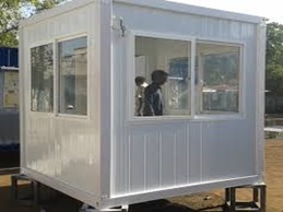 Security Cabins made from uPVC