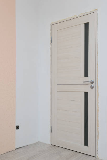 Modern WPC Doors in a Room White WPC Door in the Rooms