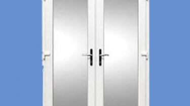 This is a sliding glass door.