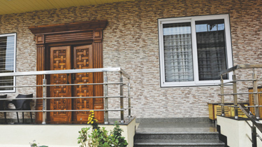 Bay window design.
