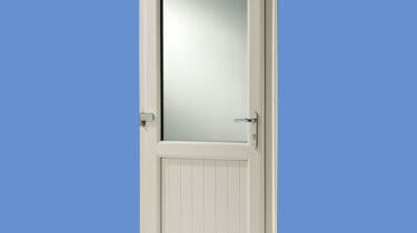 Traditional wooden door.