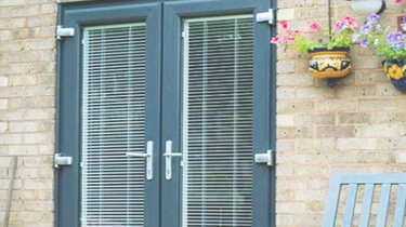 Flush door style.